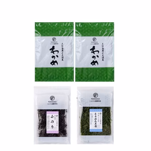 漁師直送！ つるんっとシャキっと十三浜わかめ2袋、そうめん昆布1袋★ふのり1袋