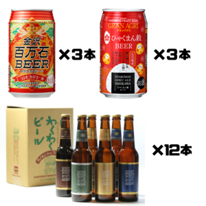 お米のビール２種＆小瓶12本セット（専用）