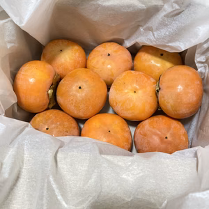 きよキヨ農園のかわいいＳサイズ、たまにMサイズ富有柿