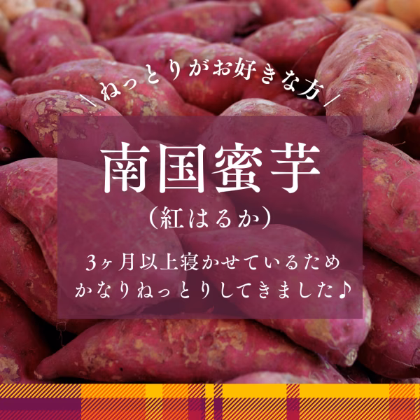 《3ヶ月熟成》ねっとり甘〜い南国蜜芋（紅はるか）