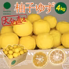 【標準品】柚子・ユズ（4kg 約30～48個）