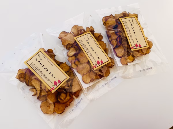 さつまいもチップス　80g×3袋