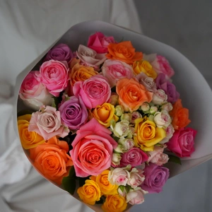 Rose mix L~奇日根のおすすめ品種で作るおまかせ花束~