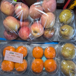 柿、リンゴ、ラ・フランス家庭用