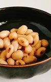 丹波篠山産　黒豆の煮豆と白豆の蒸し豆のセット【各1袋、各2袋】
