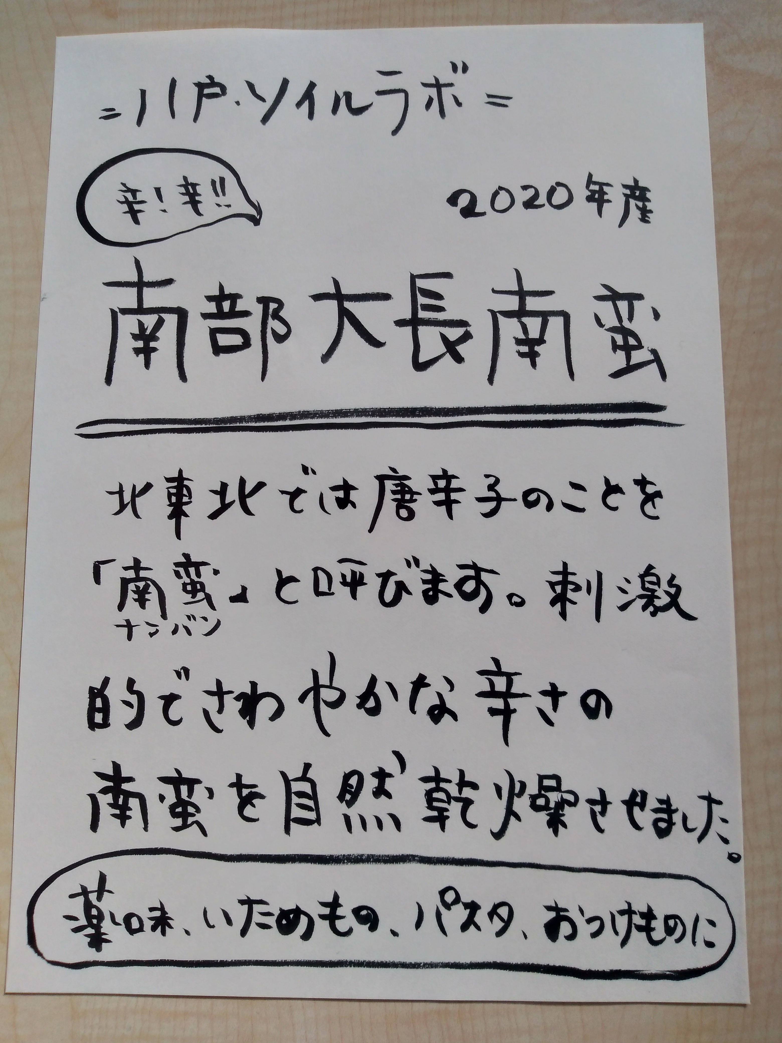 八戸産 南部大長南蛮 唐辛子 40g 農家漁師から産地直送の通販 ポケットマルシェ