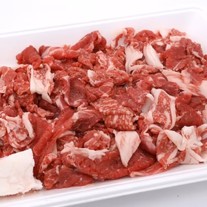【ラスト2パック】兵庫県産黒毛和牛（経産牛）「切り落とし肉　500g/パック」
