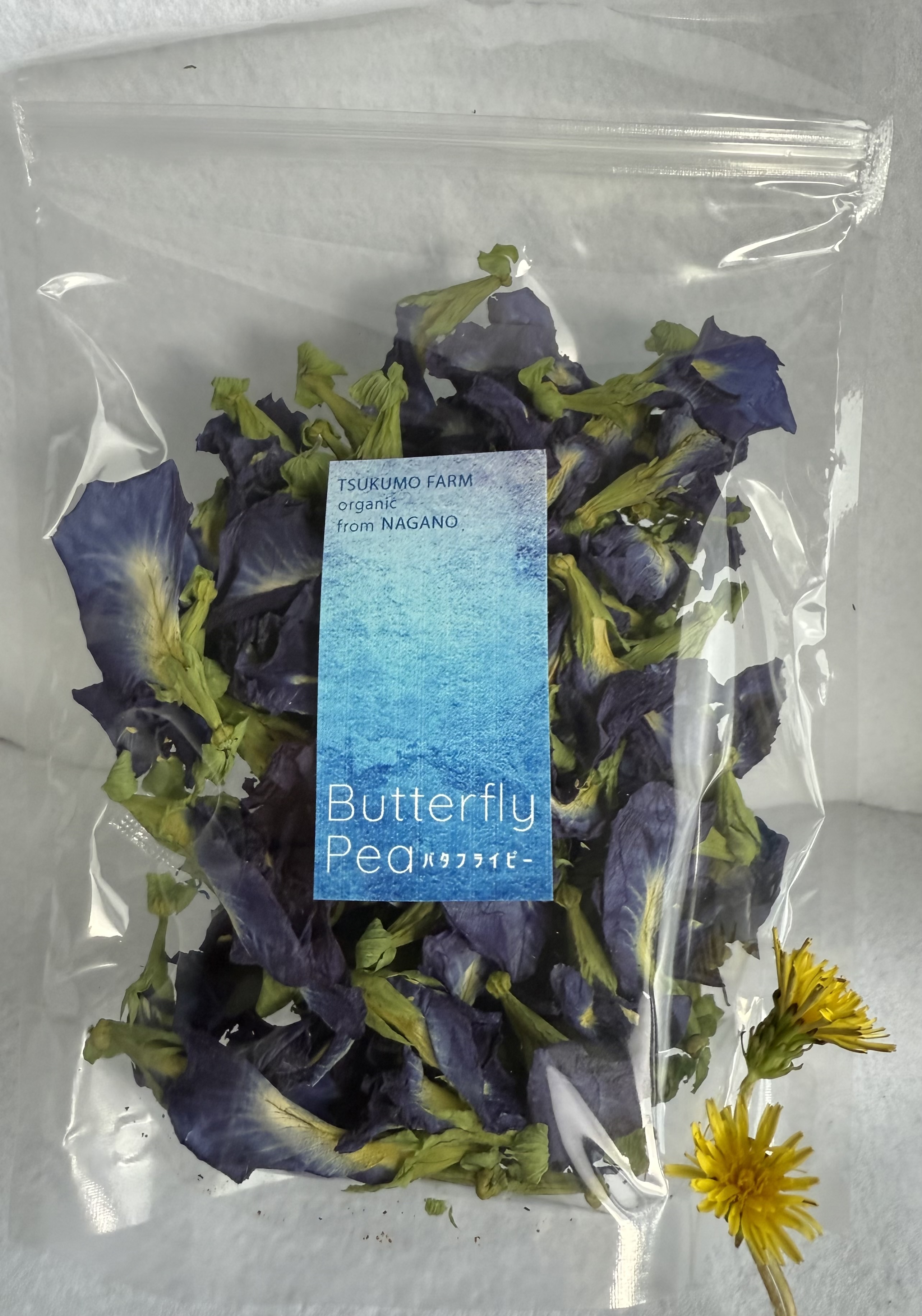 バタフライピー 八重咲き❁⃘ドライ 農薬不使用｜ハーブティの商品詳細