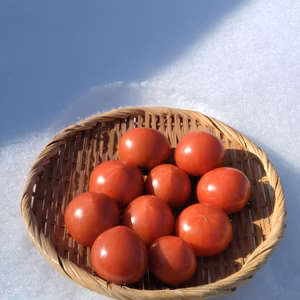 深層水トマト！！厳しい冬を超えて美味しく育てました！！