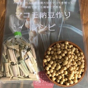 レシピ付きマコモ納豆セット（無農薬・無化学肥料）