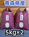 送料無料‼️令和5年青森県産あさゆき5kg×2
