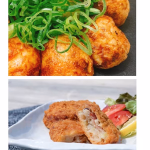 タコ焼き＆コロッケセット