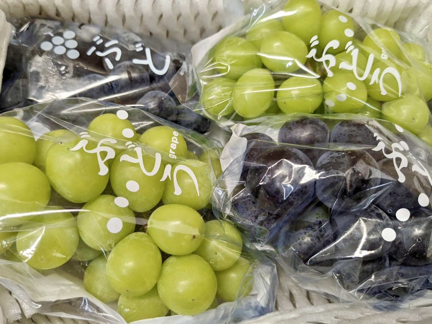 信州産 ナガノパープル 2房 約0.8~1kg 皮ごと食べれる 甘い!! #2 - 果物