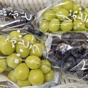シャインマスカット・ナガノパープルセット　1.8kg