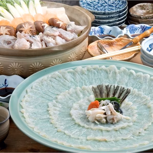 伊万里とらふぐ刺身鍋セット 育成から食卓まで一貫生産 一度も冷凍せずにお届けし