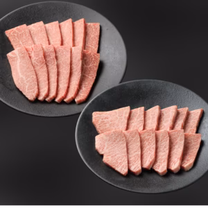 黒毛和牛『下村牛』焼肉2種食べ比べセットB（カルビ・ロース）計500g