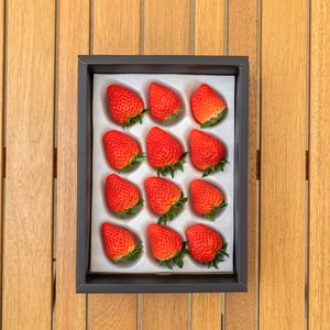 収穫後すぐに発送　紅ほっぺ　１箱　350g～400g前後