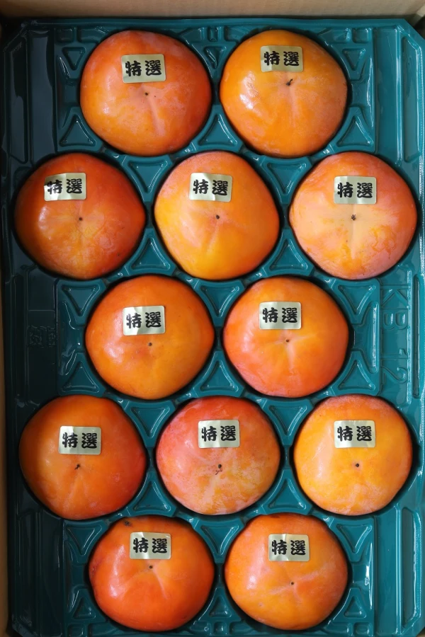 大の果物好きが作るこだわりの柿【贈答用】樹上完熟富有柿・4kg