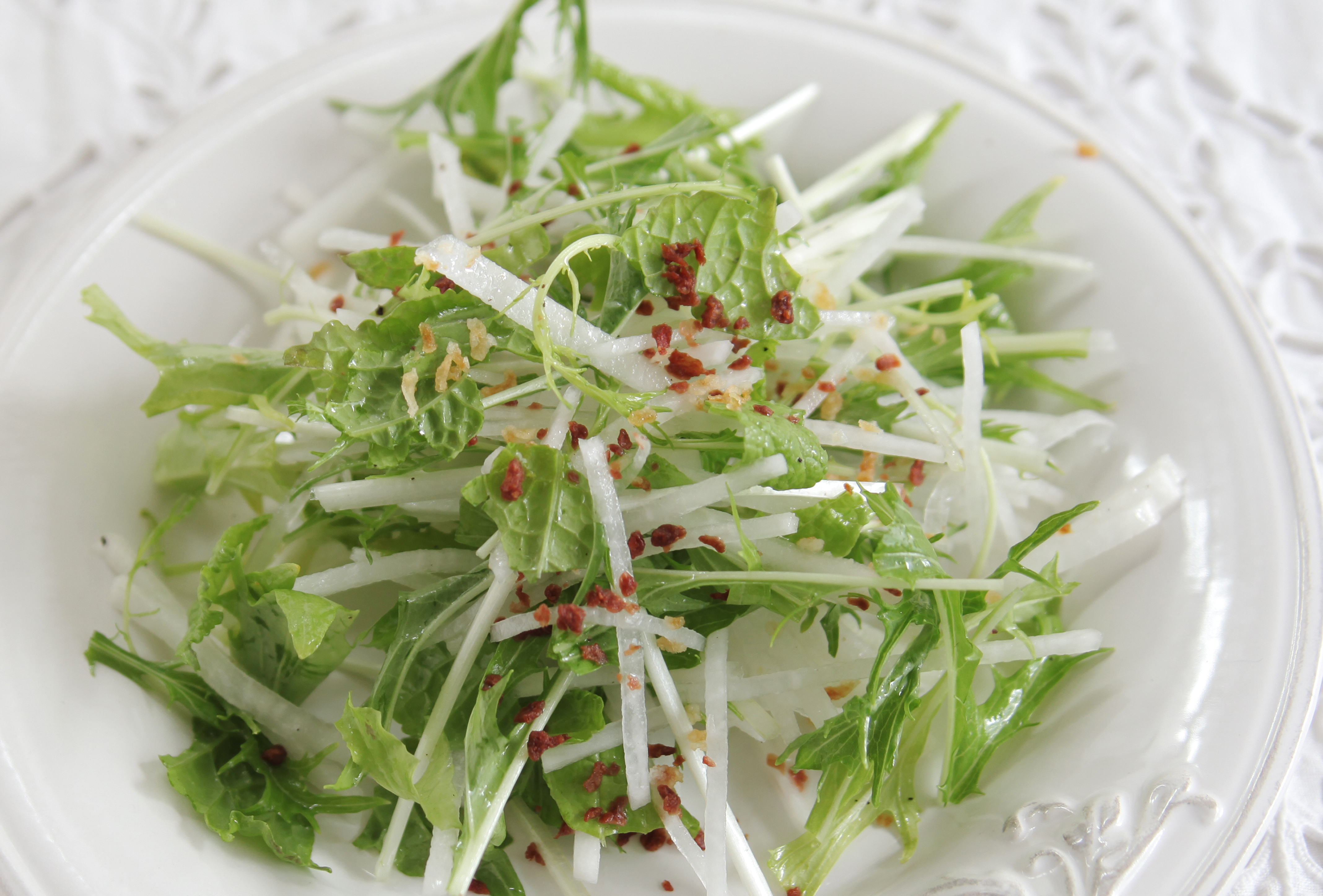 ルッコラ200g サラダ野菜詰め合わせ 農薬、除草剤 不使用 - 野菜