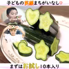 宮崎県産　きゅうり　星　ハート　型きゅうり