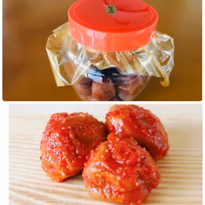 お買得はちみつ梅１ｋｇ 　 甘辛バランスが絶妙なキムチ梅１ｋg　