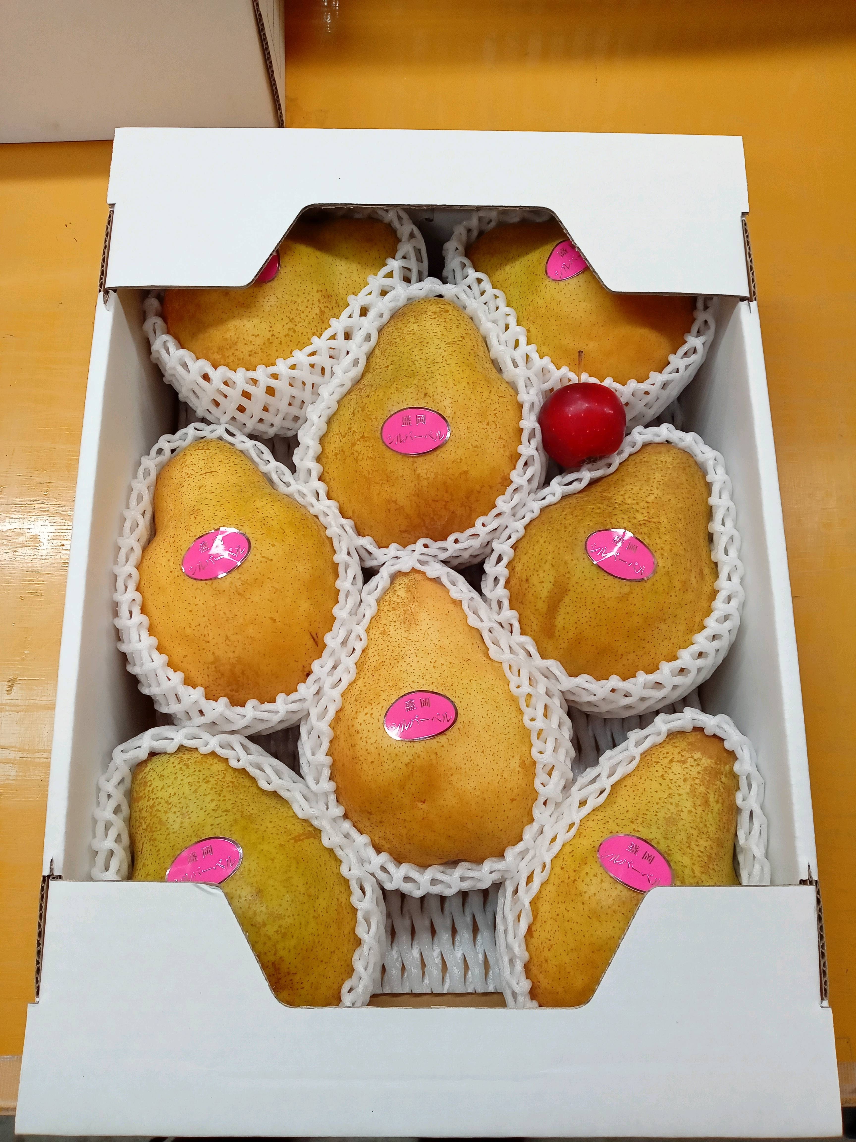 え!? ラ・フランスの突然変異? 洋梨シルバーベル シルバーベル贈答用 3キロ