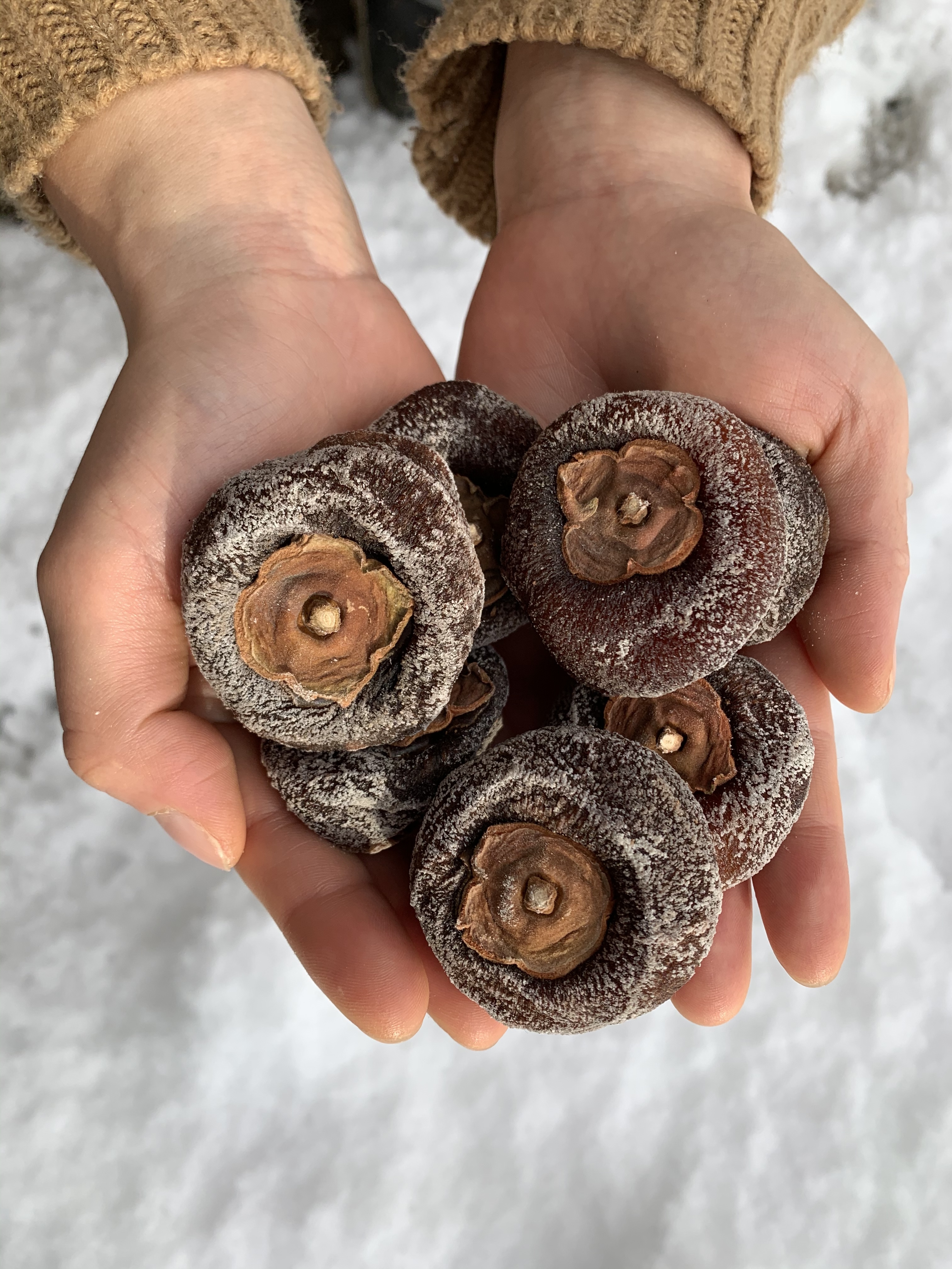 [予約]天日干し[干し柿]燻蒸処理無し!250g×2袋 干し柿250g×2袋