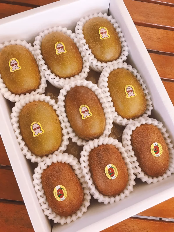 贈り物に是非！サンゴールドキウイとヘイワードの2種類セット