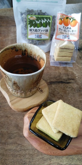 ノンカフェイン 屋久島食べるグァバ茶パウダー 40g 3袋セット 屋久島デフファーム 農家漁師直送のポケットマルシェ