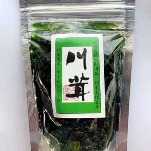 世界中で唯一の淡水ノリ　秋月藩献上御用品　川茸　うま酢セット
