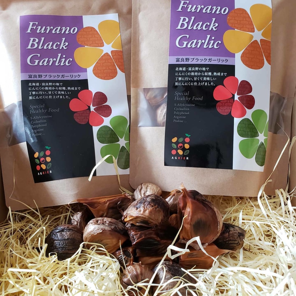 [驚きの甘さ!!]Furano Black Garlic 180g入2パック 1パック180g入り×2パック