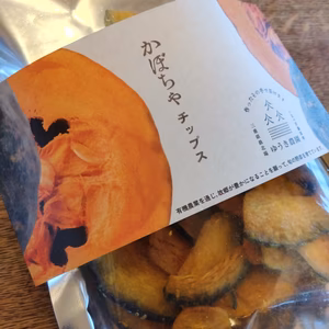 自然栽培かぼちゃチップス(30g入)×５袋