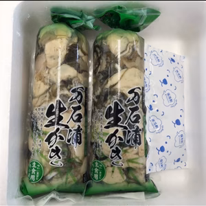 【加熱食用】【指定日配送OK】水無し牡蠣むき身（500g/本）