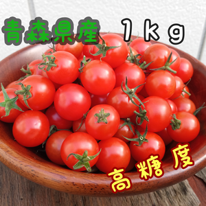 【お試し価格】濃厚薄皮ミニトマト　1kgセット　お買い得　プチトマト