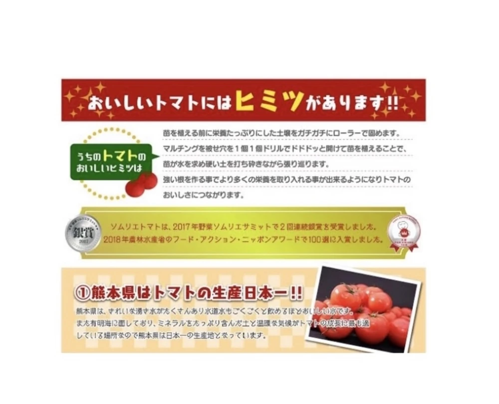 【塩トマトのようなフルーツトマト】ソムリエミニトマト　ダイヤ１kg