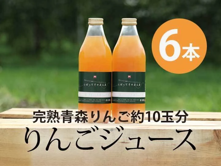 りんごジュース1Lx6本