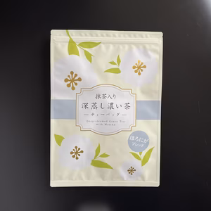 【宅配便】ほろにがブレンド♪抹茶入り！深蒸し濃い茶ティーバッグ