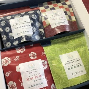 《ギフト》彩り茶箱 ティーバッグ3種＋粉末茶セット