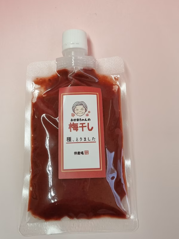 【無添加】おかあちゃんの梅干しペースト　「種、とりました」1P