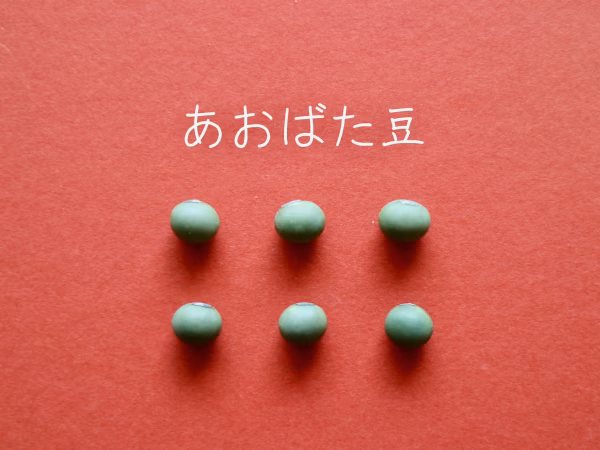 【あおばた豆　２００g】色も味も深く濃い青大豆