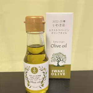 【100％国産】2022-23年 いわき産オリーブオイル 60ｇ