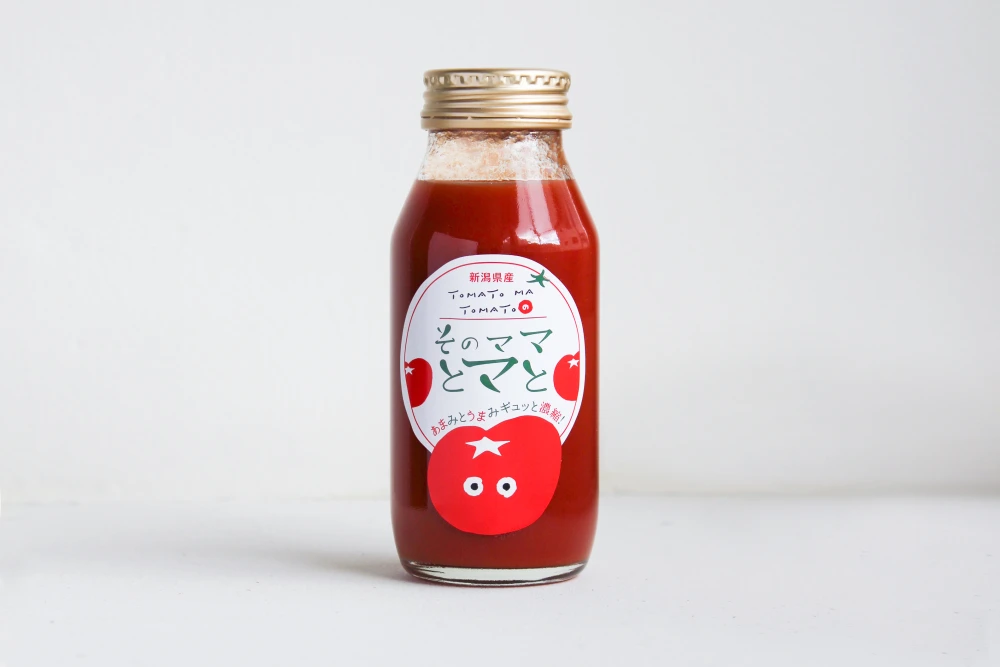 【フルーツトマトを贅沢に濃縮！】トマトジュース「そのママとマと」180ml