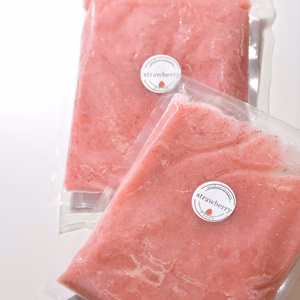 無糖いちごピューレ (500g×2袋)
