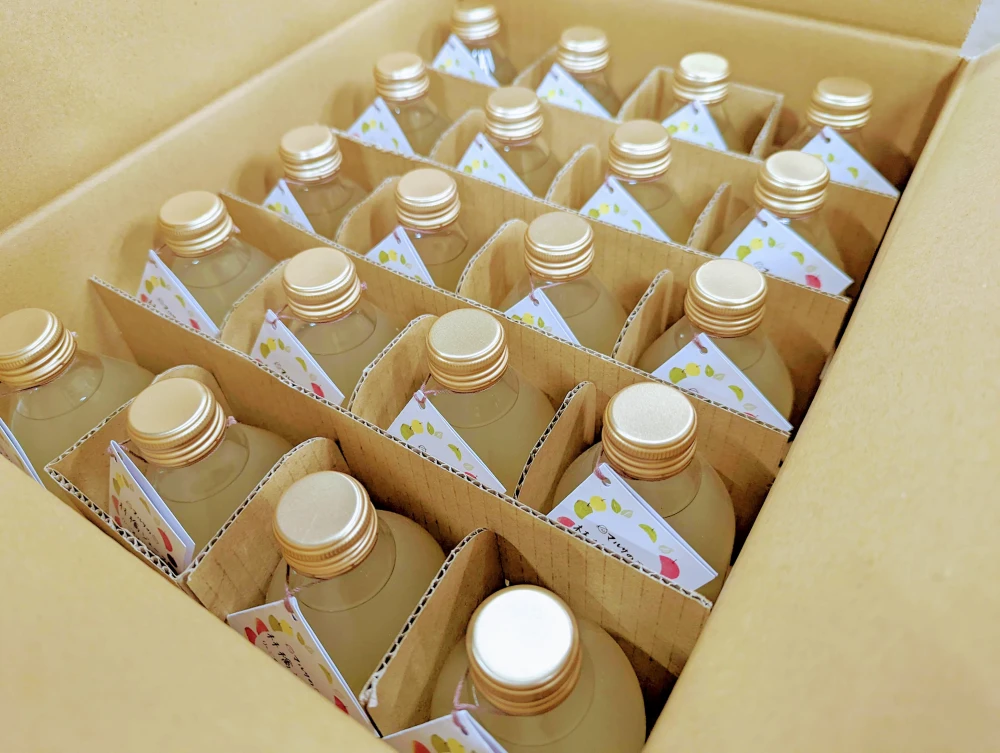 マルサ果樹園の林檎ジュース　230ml×20本 【プチギフトにも！】