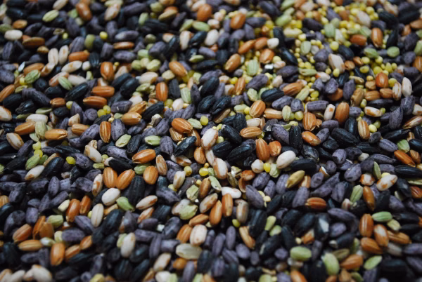 自家製ブレンドの六穀米