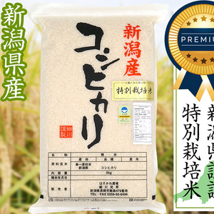 【金匠受賞】令和2年産新潟県認証特別栽培米コシヒカリ玄米25kg