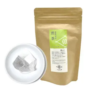 新茶　煎茶ティーバッグ やぶきた 15パック【農薬・化学肥料不使用】