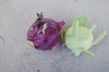 コールラビ　緑と紫のセット【田万里家】【無農薬】
