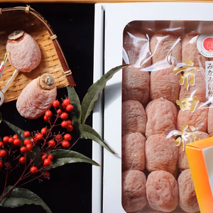 　《ブランド干し柿》市田柿　化粧箱〈お歳暮やギフト用に〉