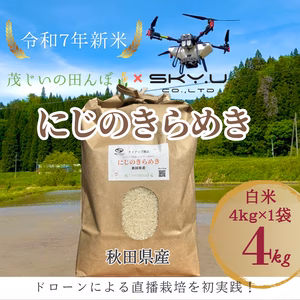 【7年産新米】秋田県産 にじのきらめき